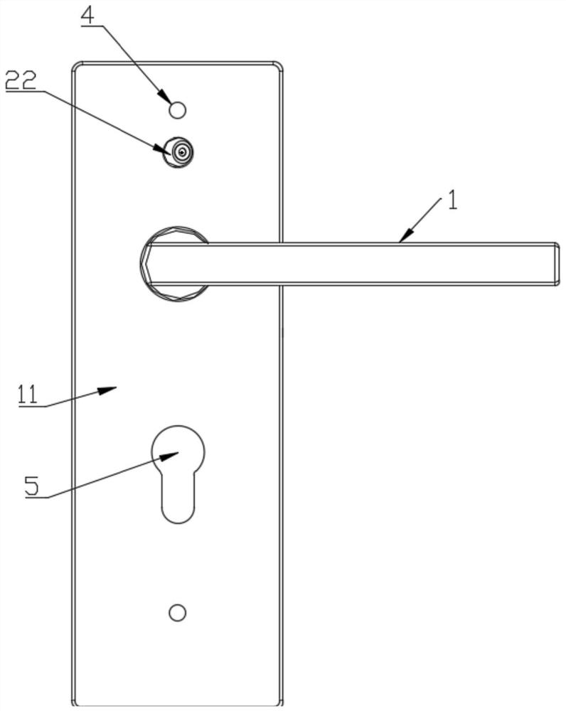 Novel disinfection lock