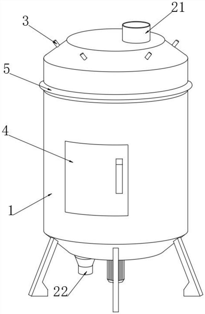 Plastic particle recycling system