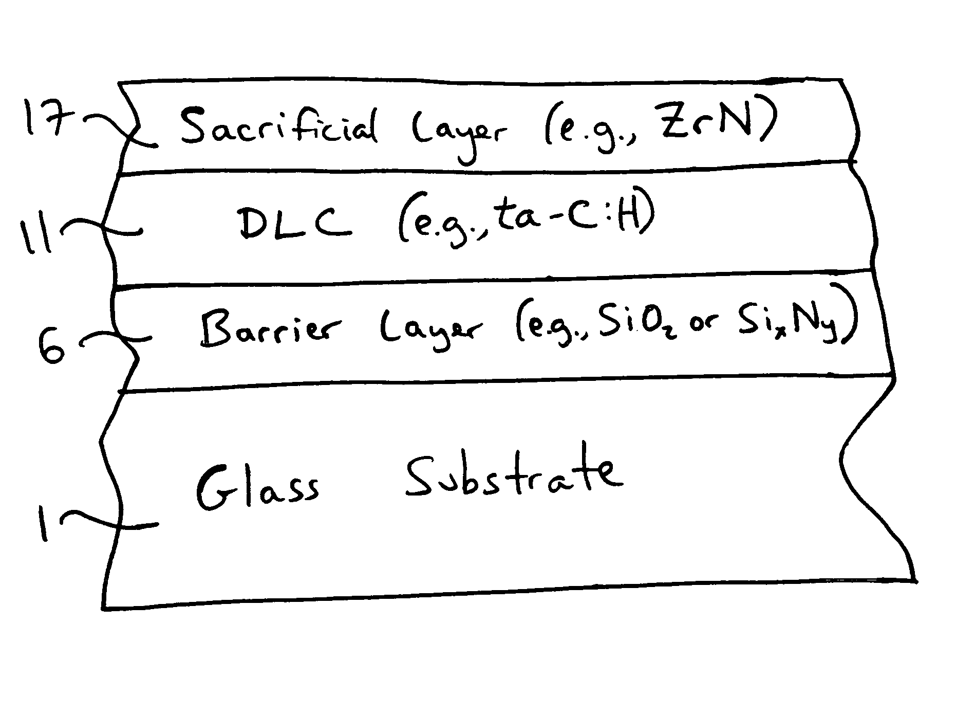 Heat treatable coated article with diamond-like carbon (DLC) coating