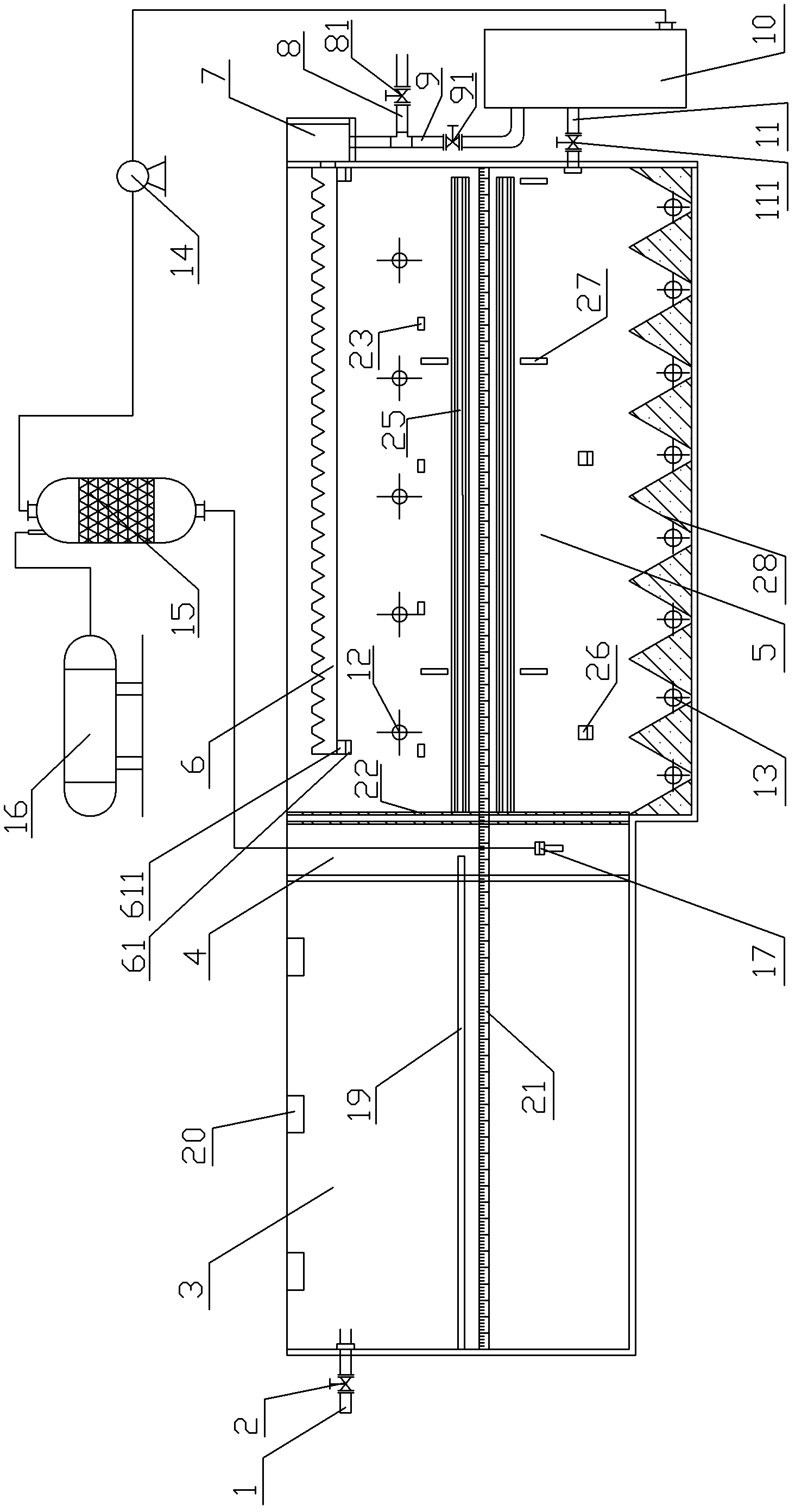 Multifunctional flocculation and oscillation experiment device