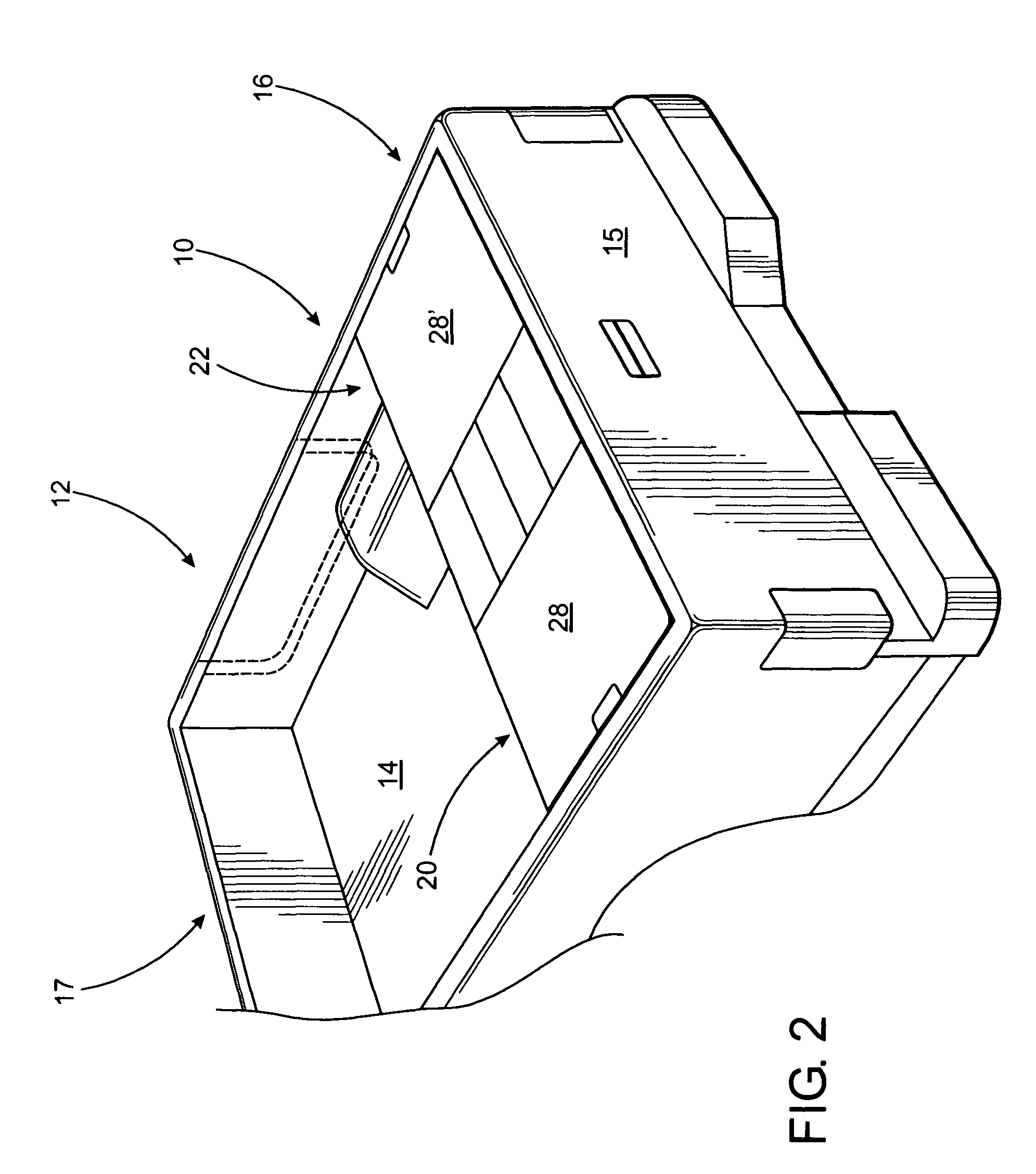 Airflow deflector assembly