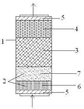 Water purifying filter core