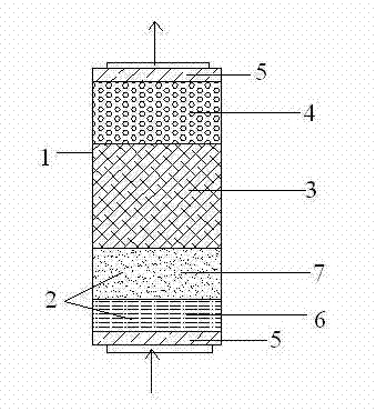 Water purifying filter core