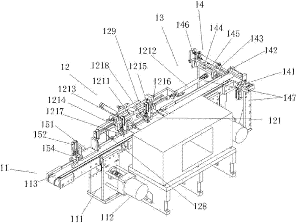 Lamination screening device for detecting dispersion gluing and baking of relay