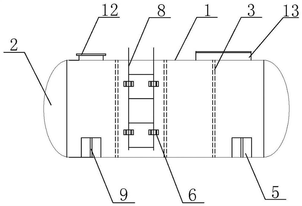 Plastic tank water treatment equipment