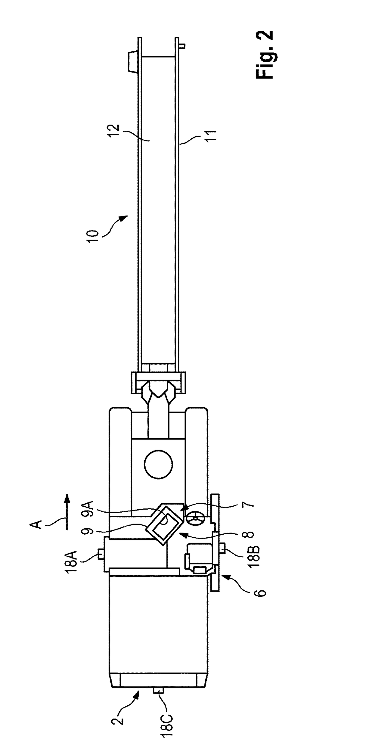 Automotive construction machine and method for displaying the surroundings of an automotive construction machine