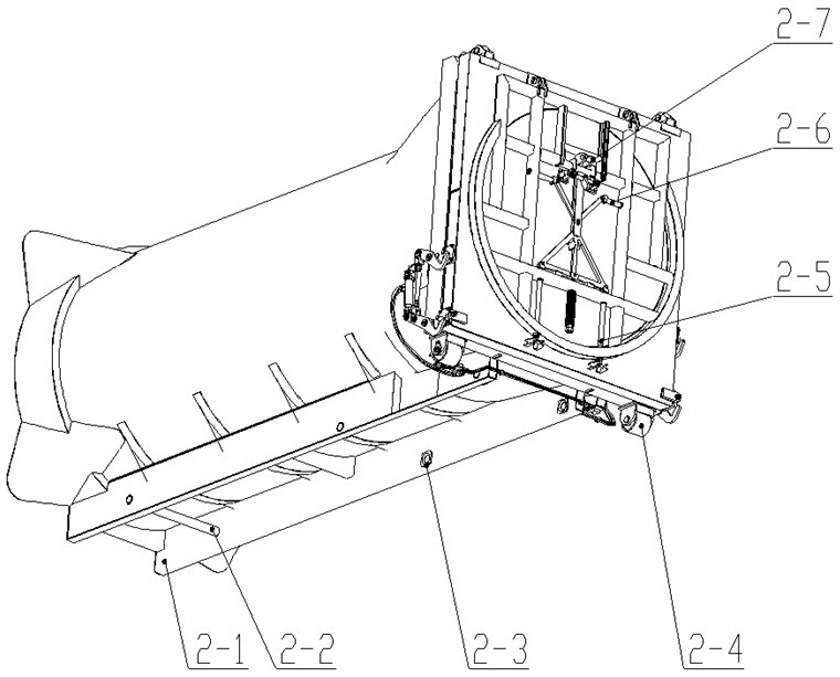 Box positioning and locking, turning and opening and closing mechanism for high-entry and low-exit vertical press stations