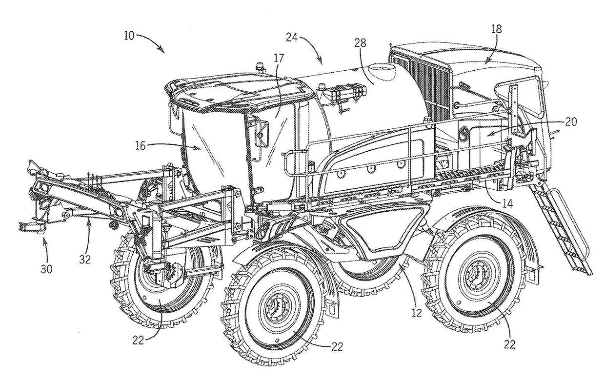 Pressurization System For An Agricultural Machine