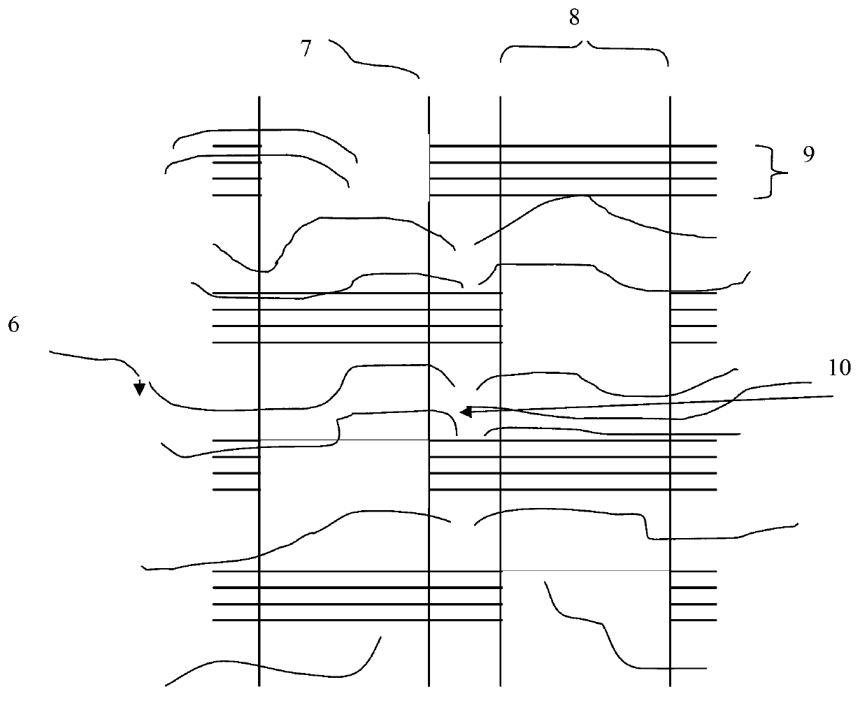 Fabric as combustor covering, and its making method