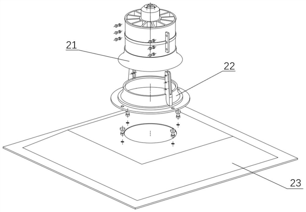 Detection wall-climbing robot based on negative pressure adsorption