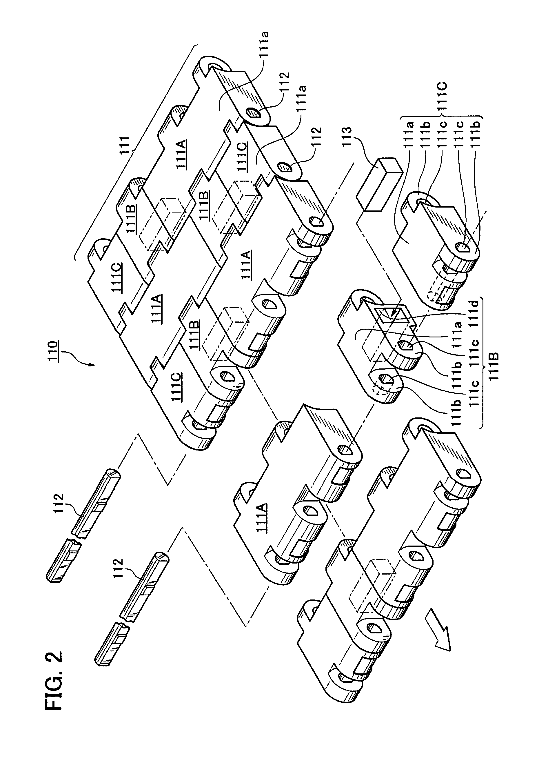 Chain conveyor system