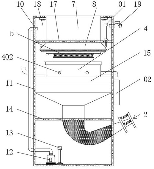 Environment-friendly pulverized coal collecting equipment for coal mine construction site