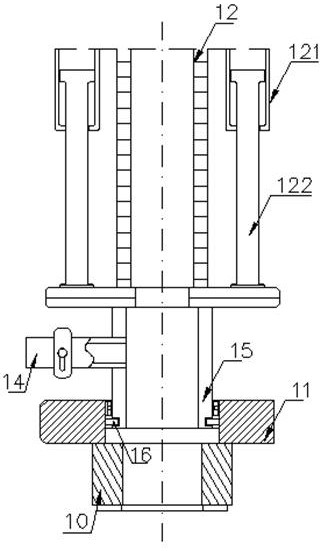 Dry-type airtight leakage testing machine for cylinder block production based on engine