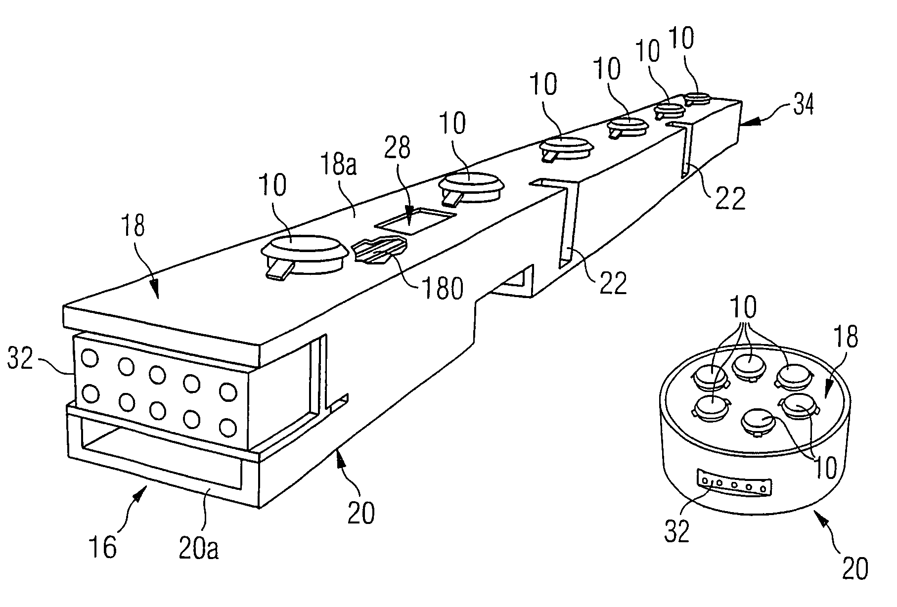 Mounting structure for LED lighting systems