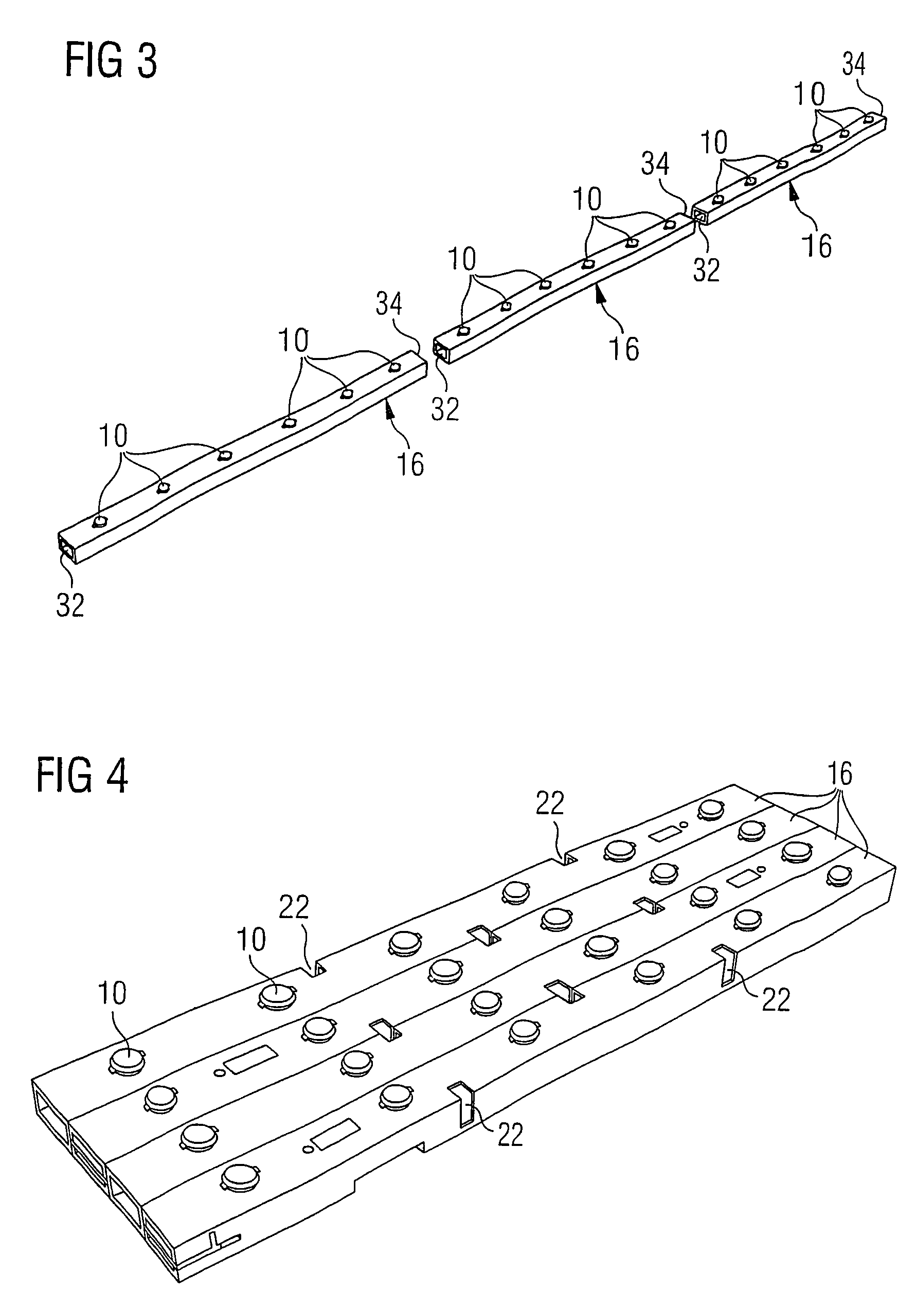 Mounting structure for LED lighting systems