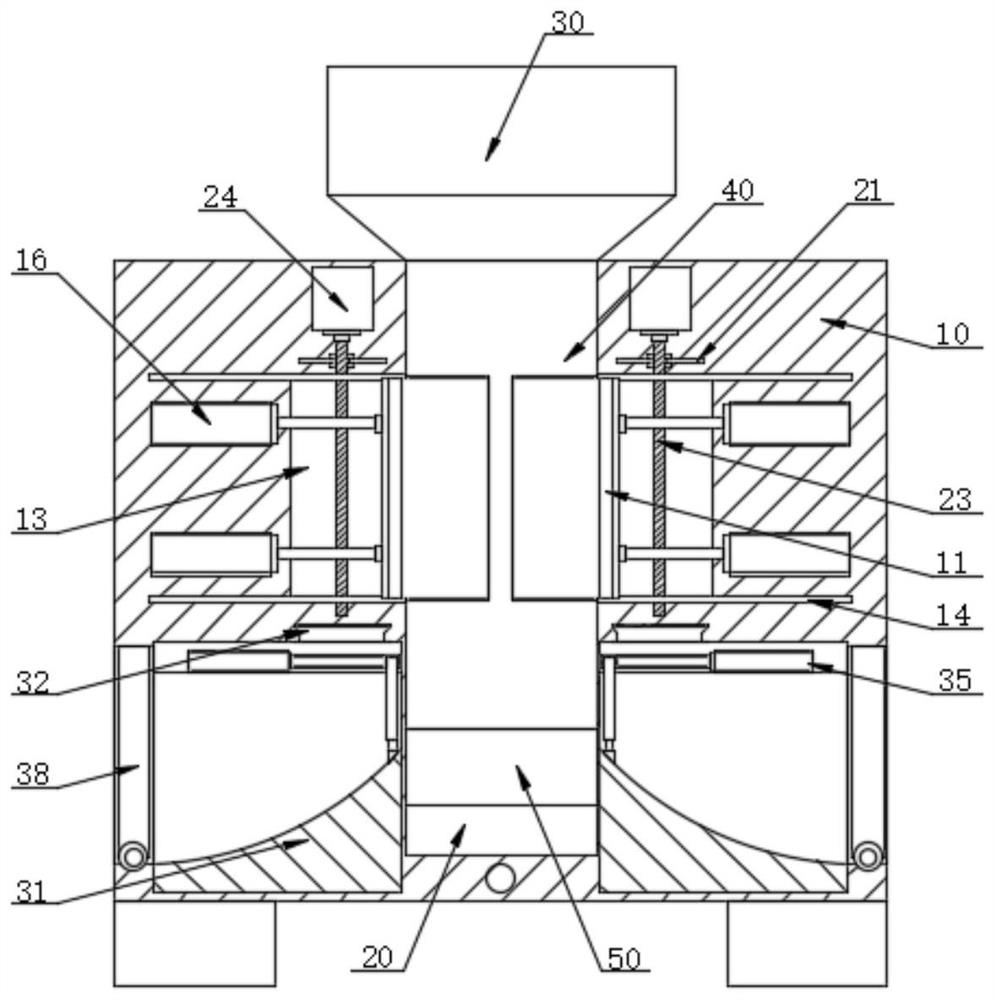 Waste plastic classified recycling device and method