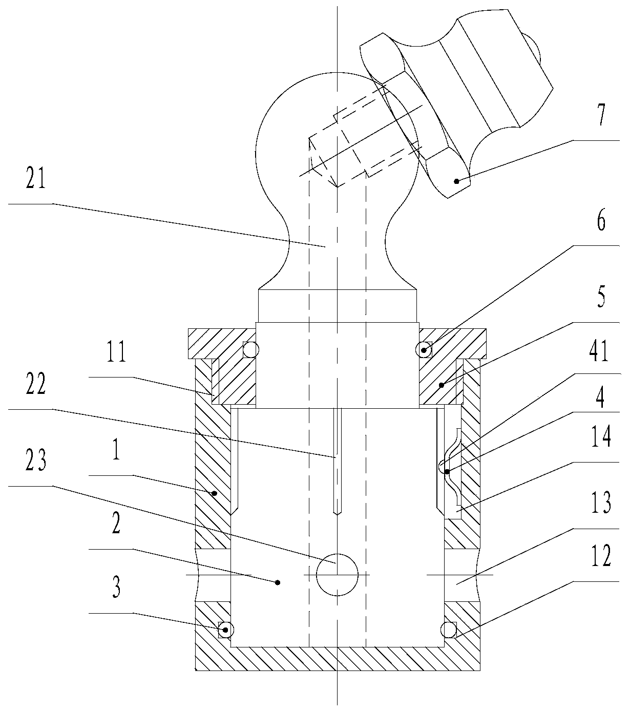 Indexable universal joint grease injection device