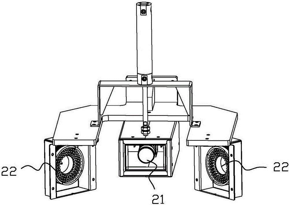 Automatic wheel hub appearance sorting device, sorting method and sorting system based on machine vision