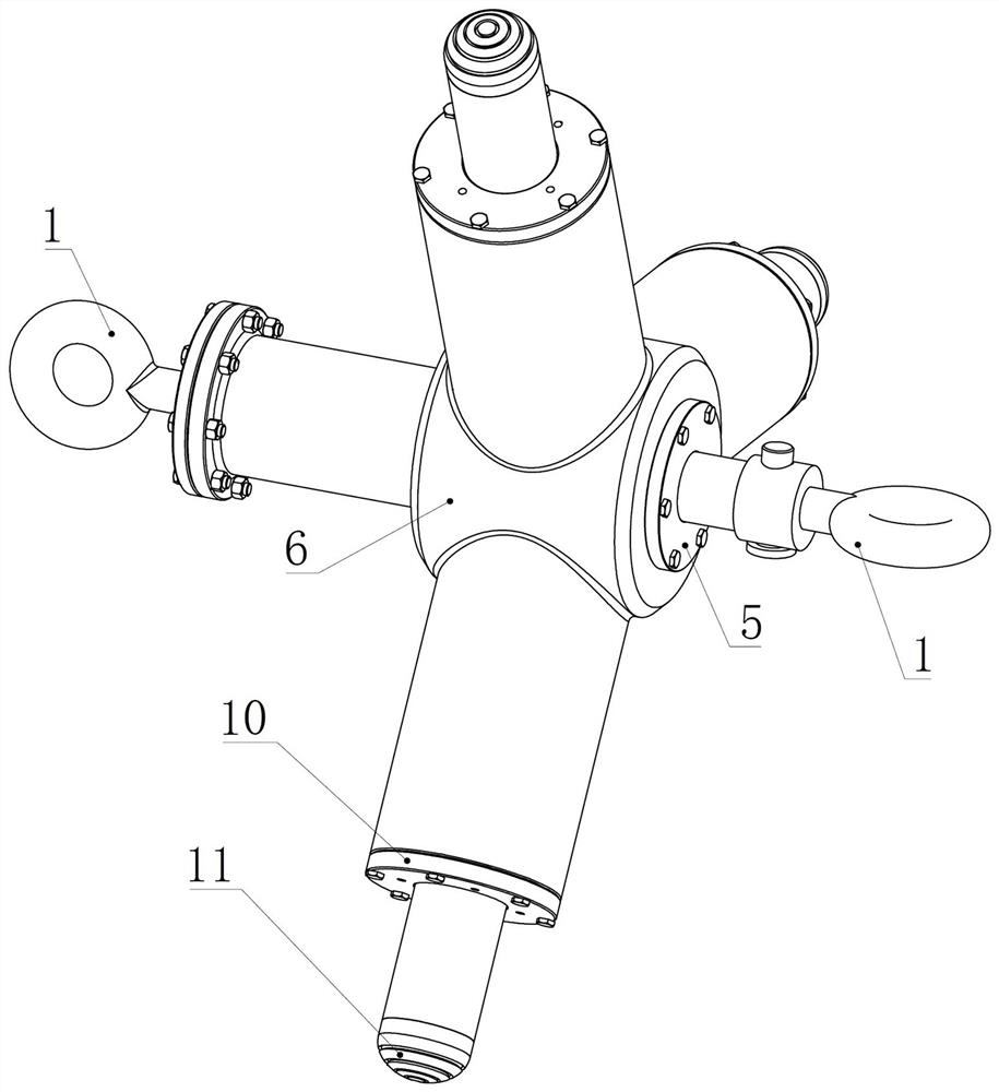 Hydraulic control acceleration controller of pipe cleaner