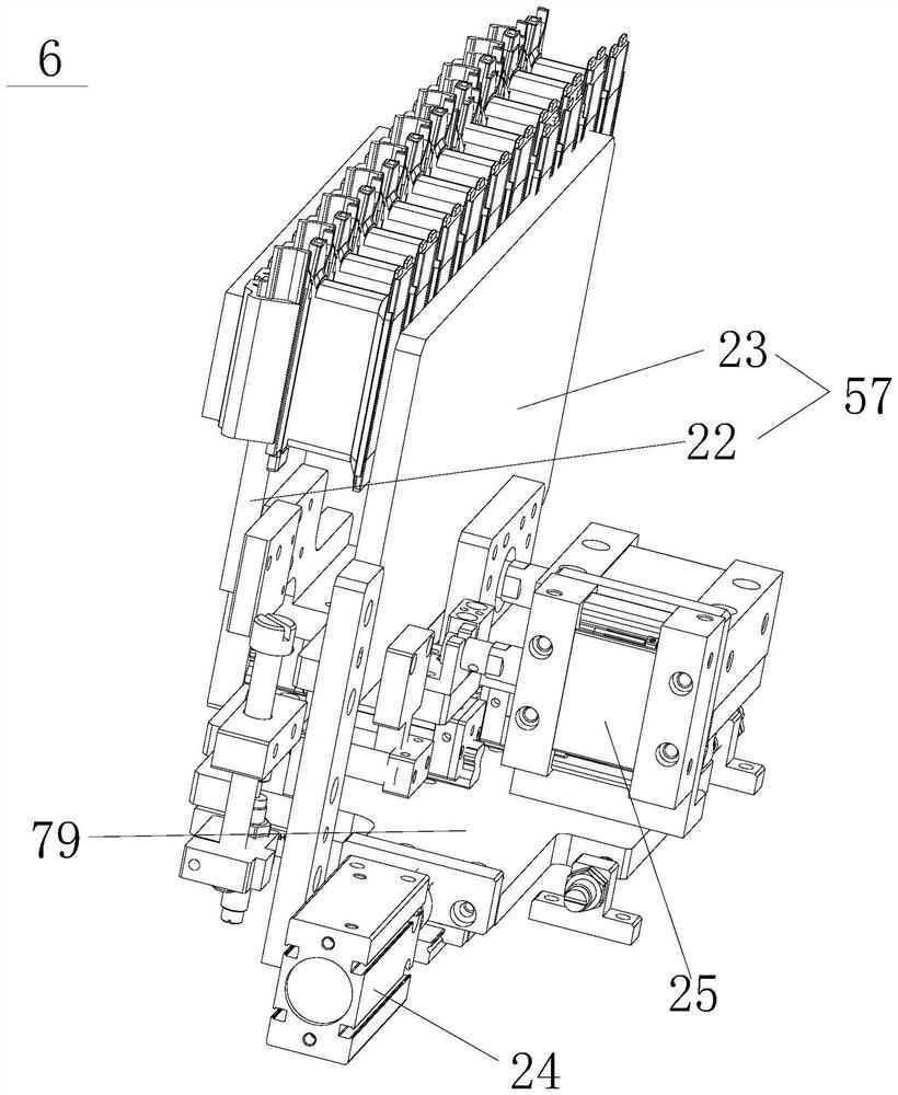 Joint type framework flying fork winding equipment