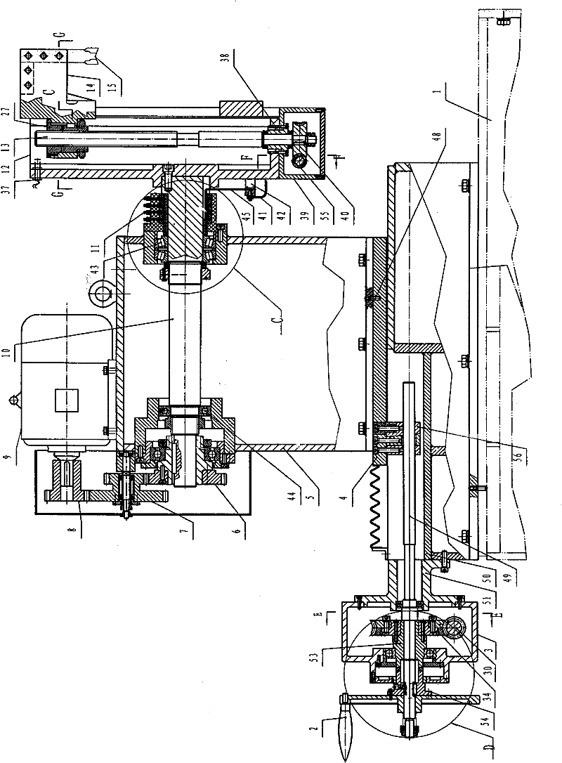 Three-station combined machining tool for valve body of valve