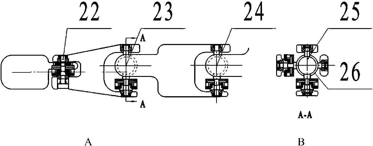 Multi-degree-of-freedom palm based on rod type ultrasonic motor and operation method thereof