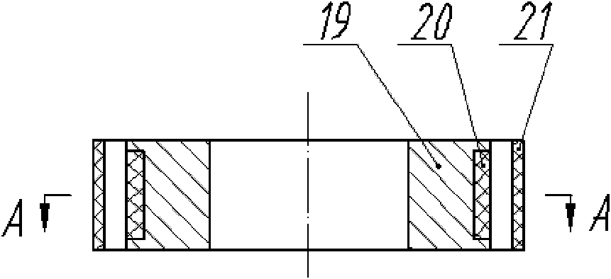 Rotary ultrasonic head based on machine tool attachment