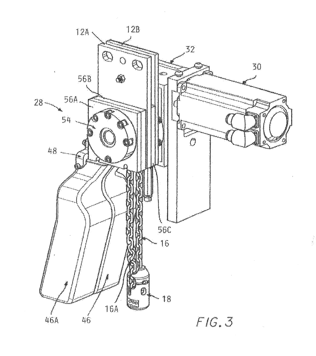 Safety Arrangement For A Hoist