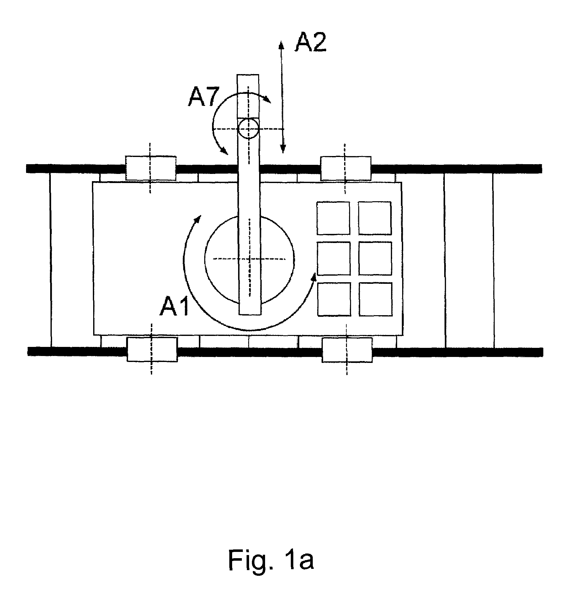 Testing device for tracks of roller coasters