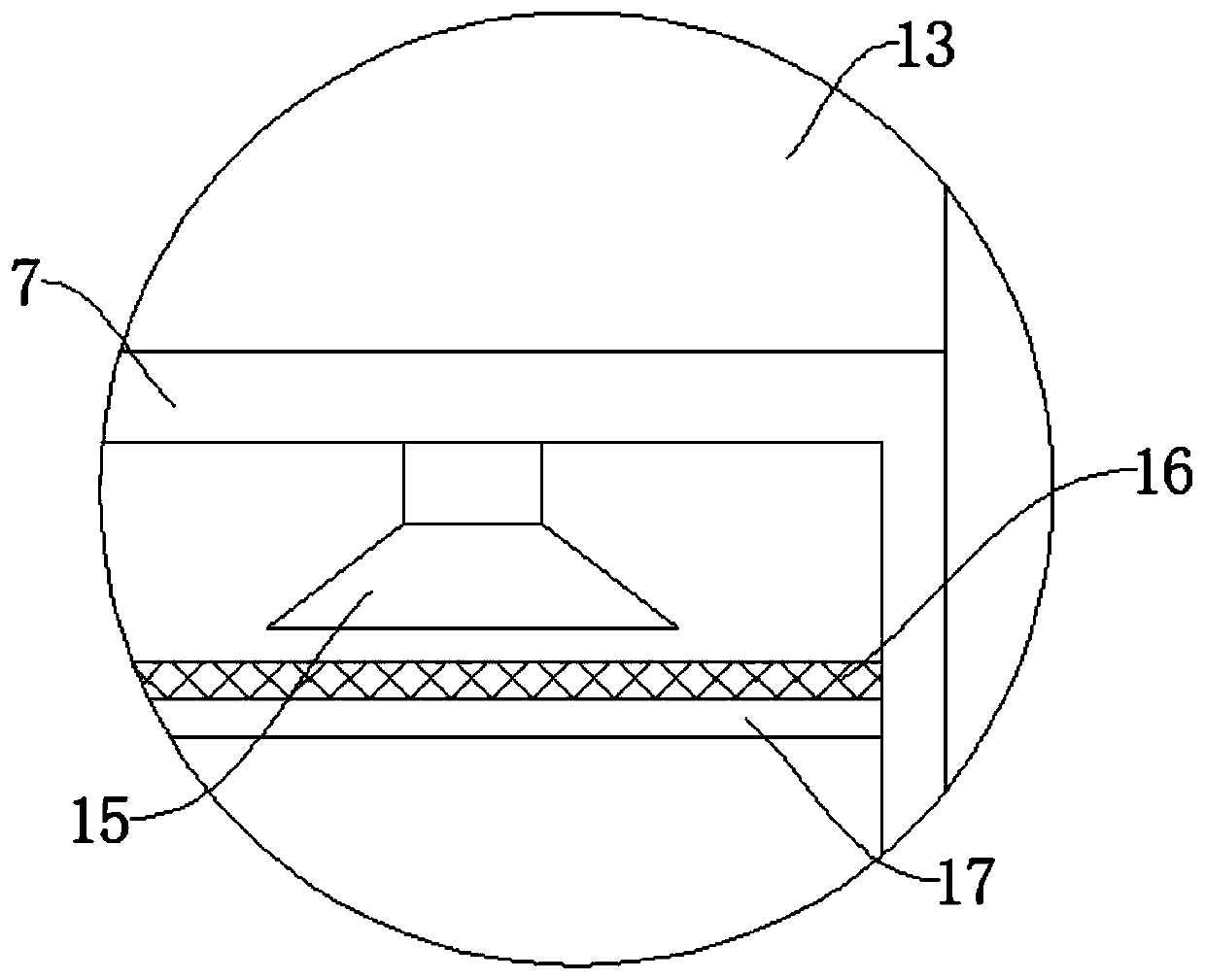 Stalk smashing system for corn harvester