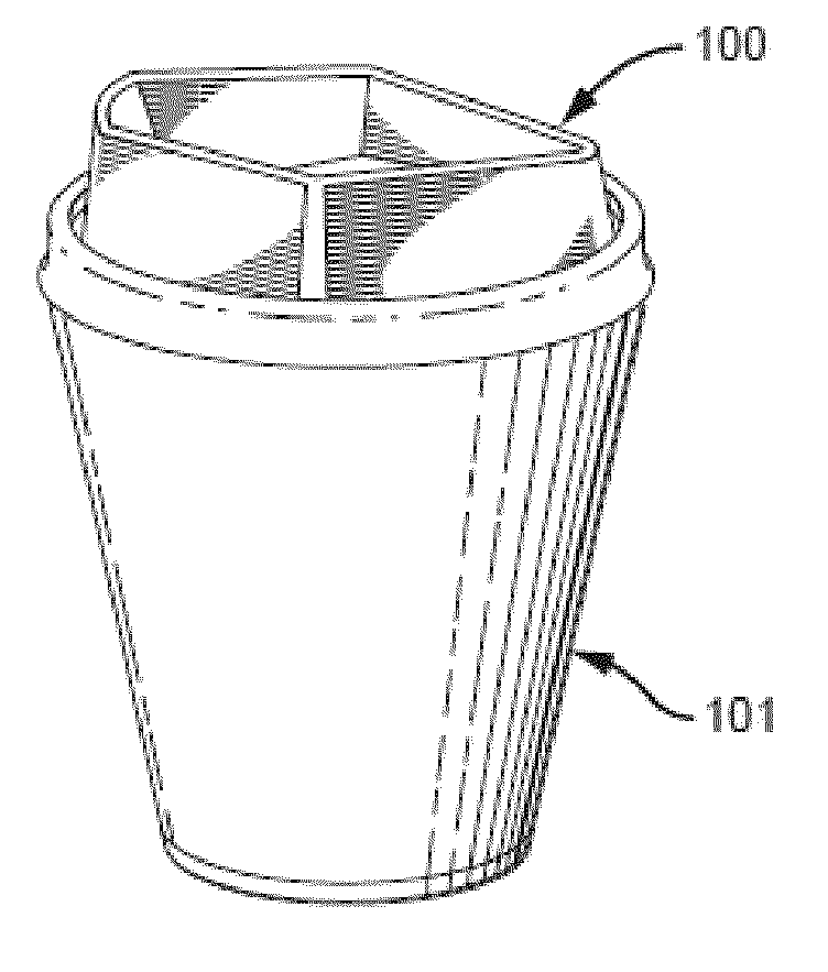 Lid for container