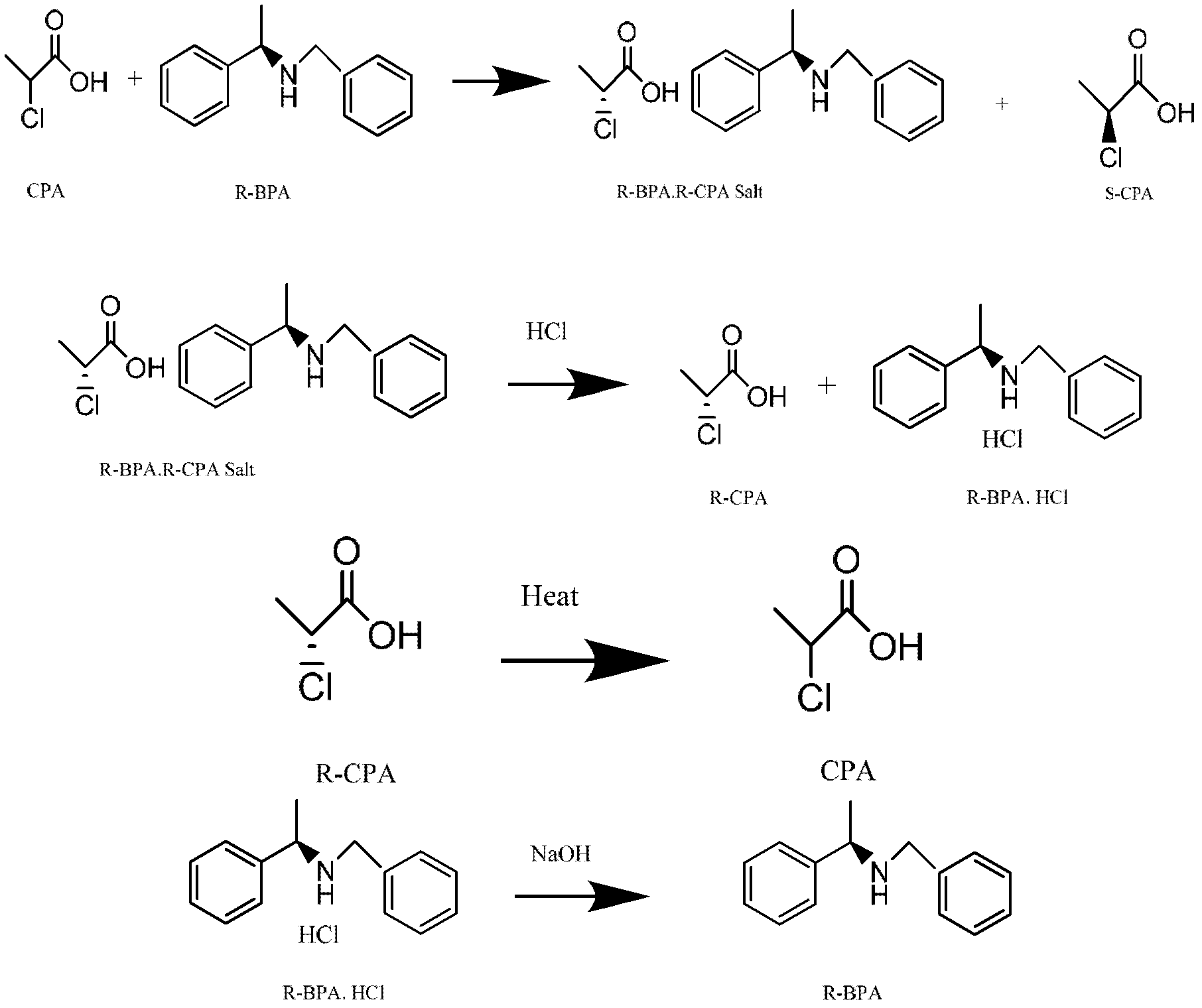 Method for preparing chiral (S)-2-propionic acid