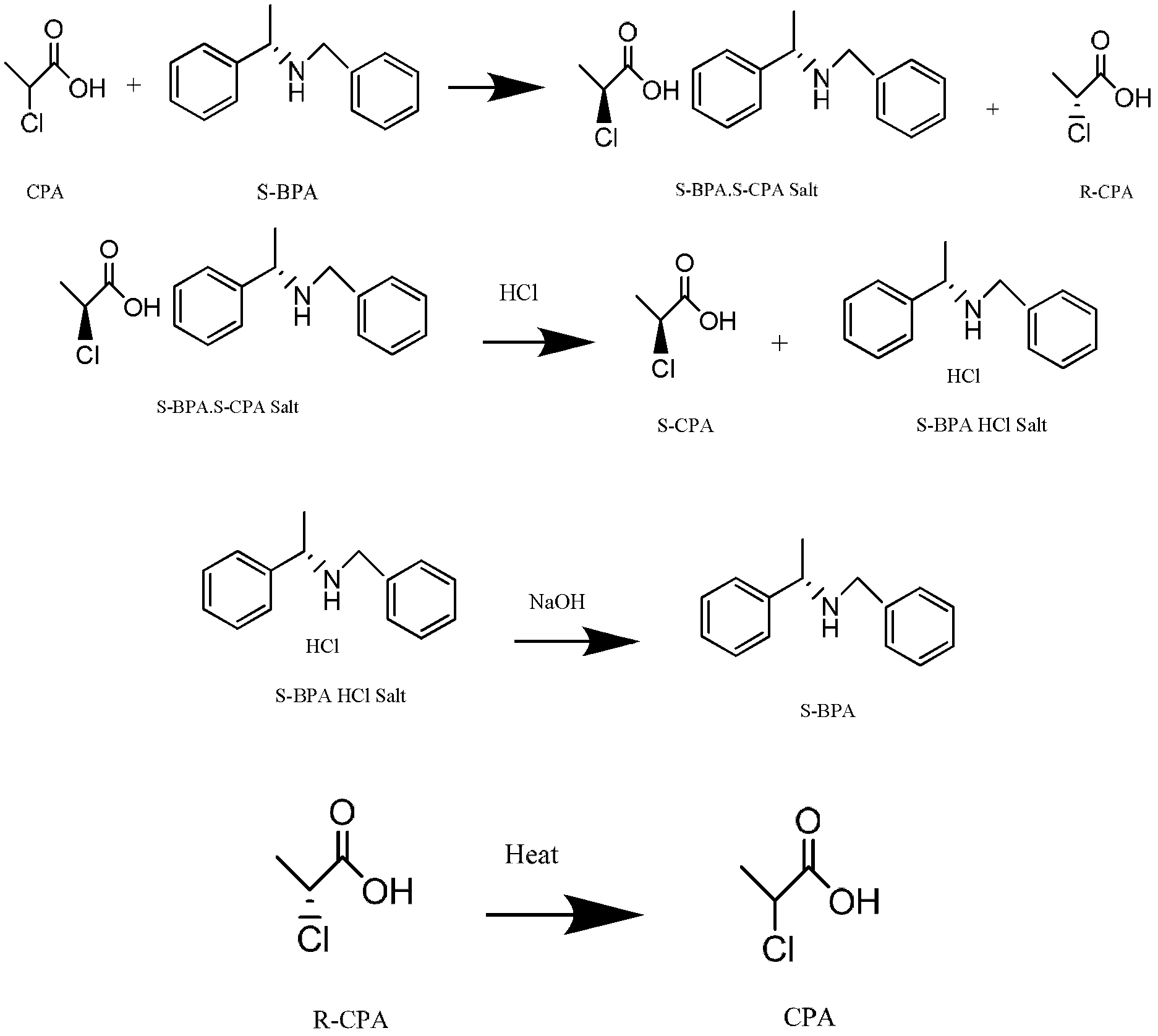 Method for preparing chiral (S)-2-propionic acid