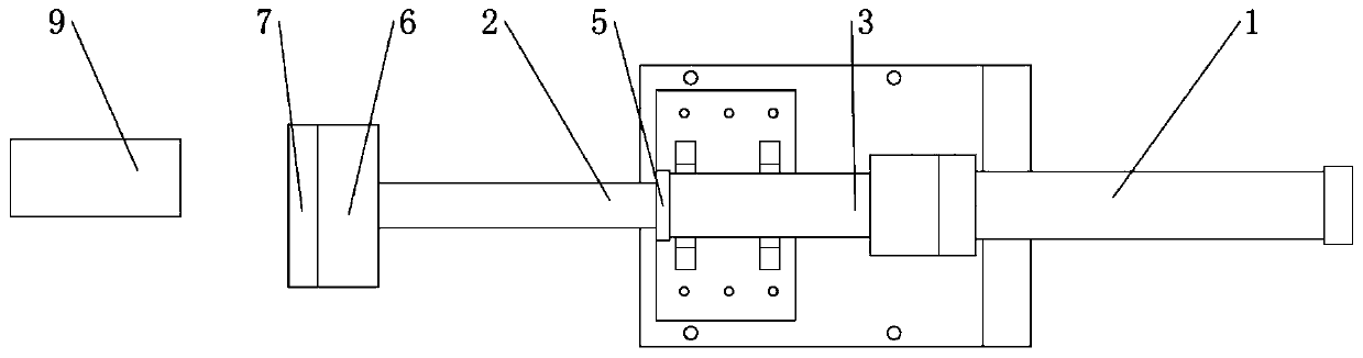 Pneumatic buffering device and method