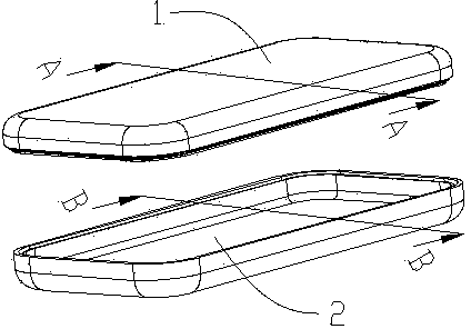 Waterproof structure and mobile phone utilizing the same