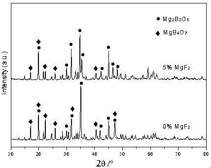 Method for preparing magnesium borate whisker ceramic film supporter with proper porosity and compressive strength