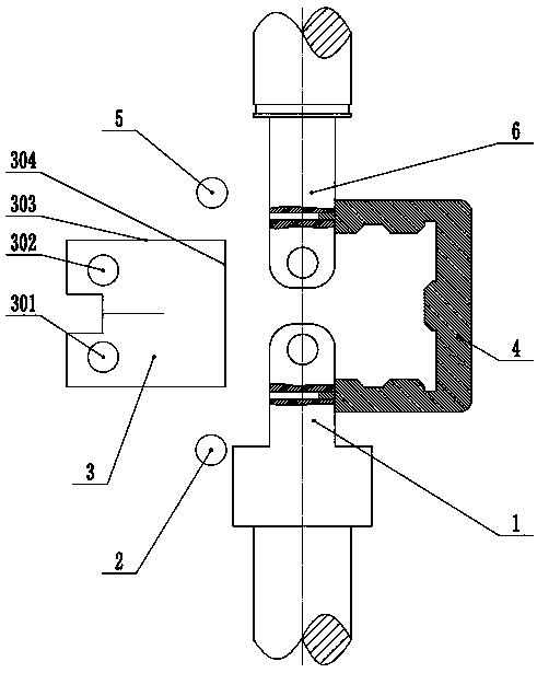 Fixture for security and fast installation of CT sample