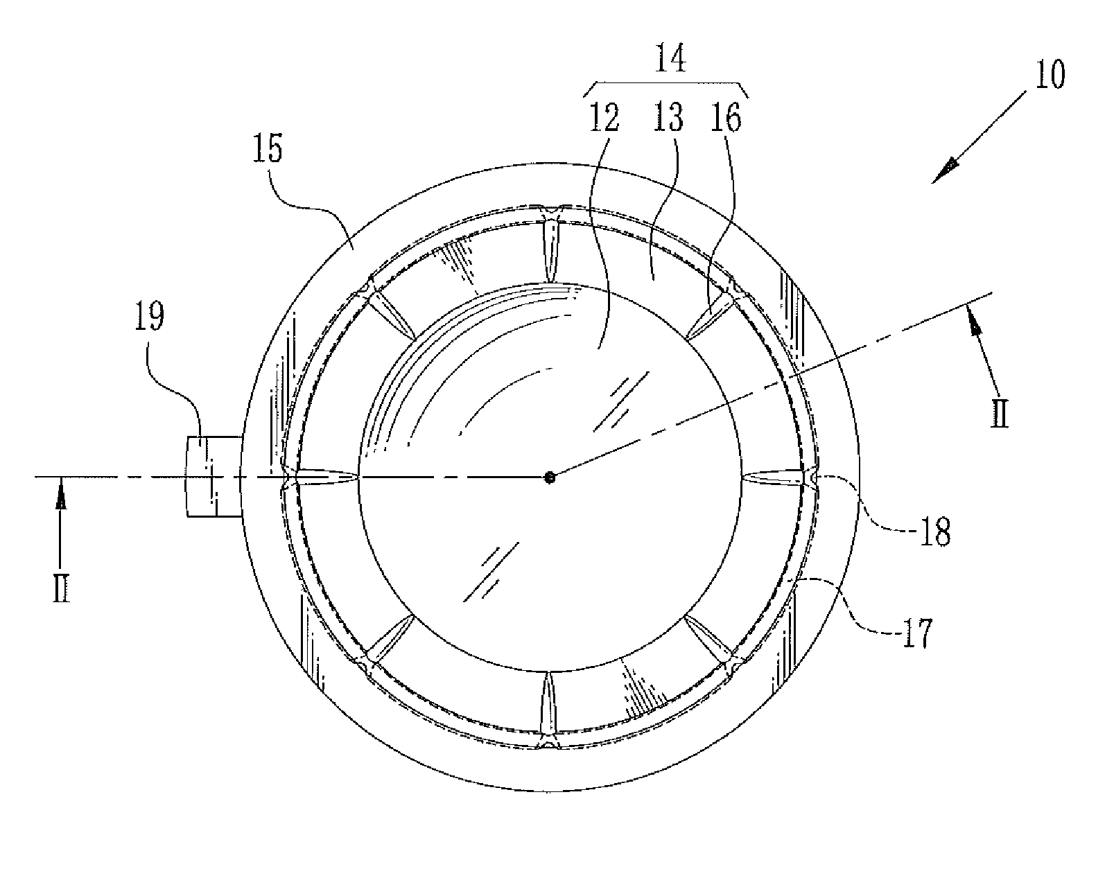 Composite molded lens and method for producing the same