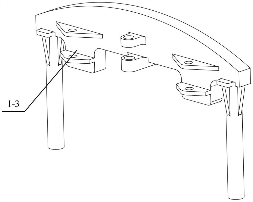 Step-type anchoring robot of fully mechanized excavation face