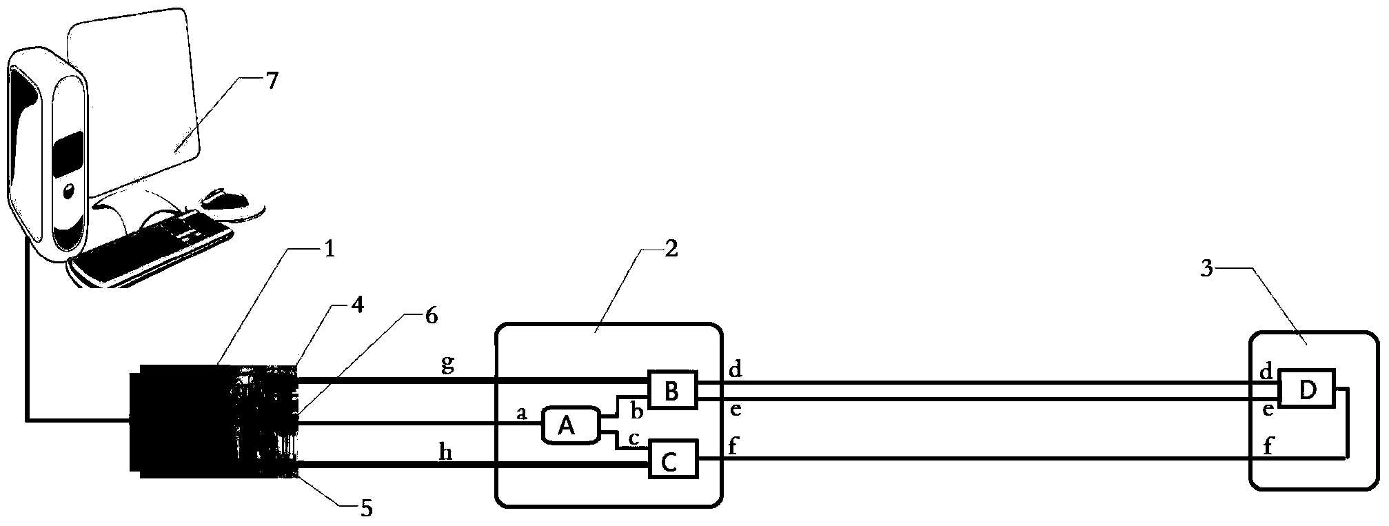 Accurate positioning type fiber sensing early warning system