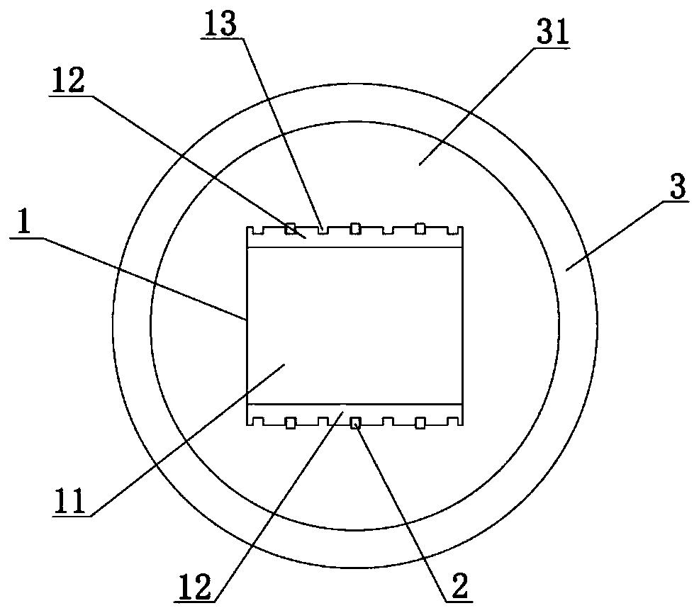 Method for detecting paint film coating uniformity of enameled wire