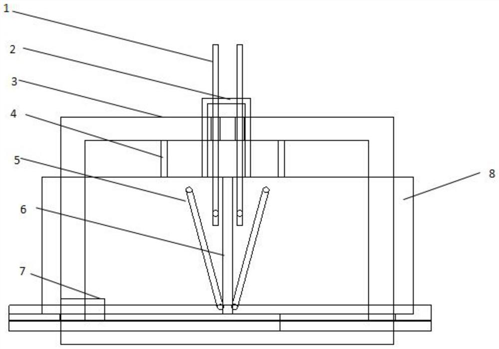 Automatic strain gauge welding device