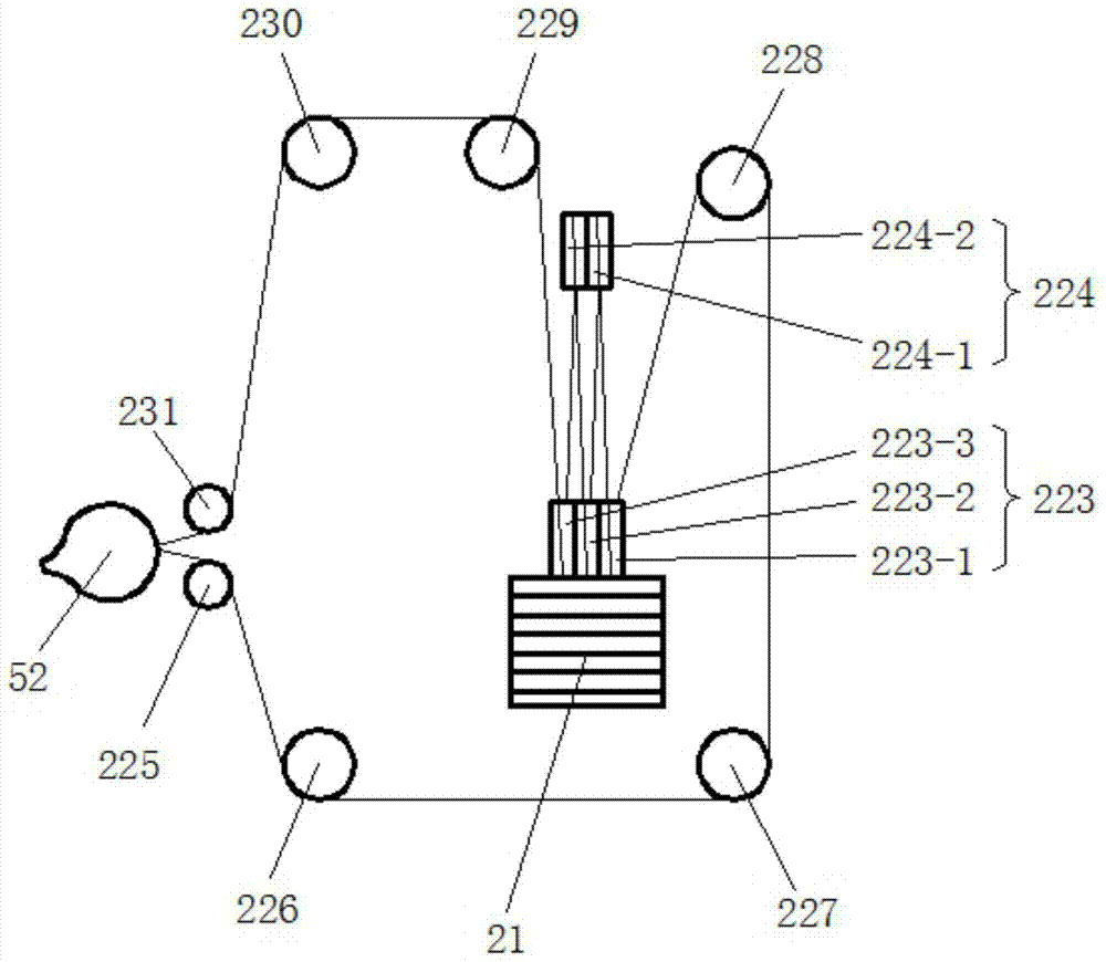 A kind of indoor leg exercise equipment