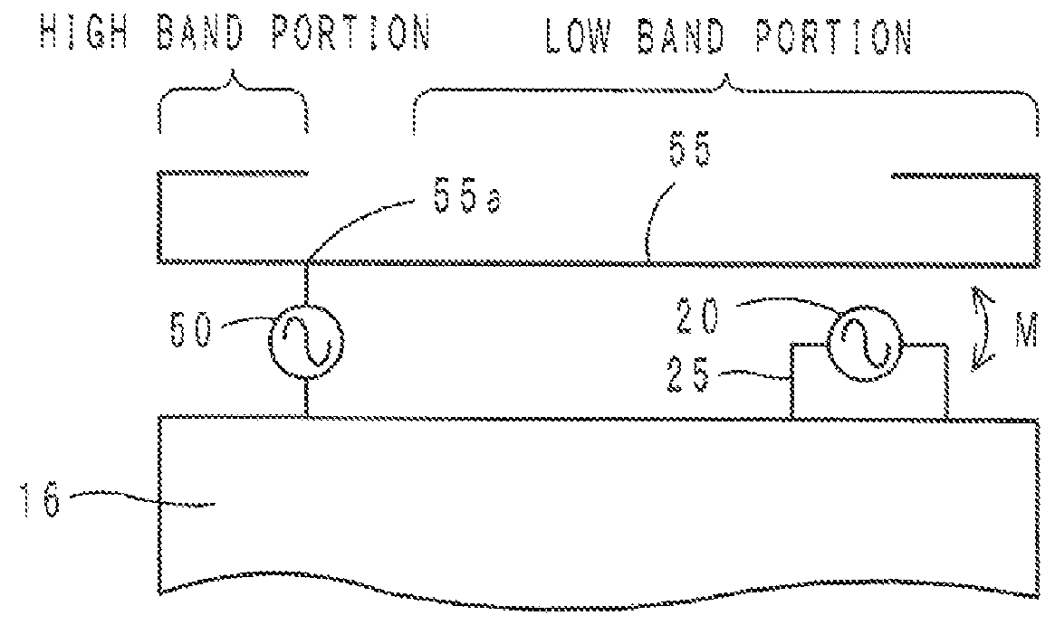 Communication terminal device including a UHF-band RFID system