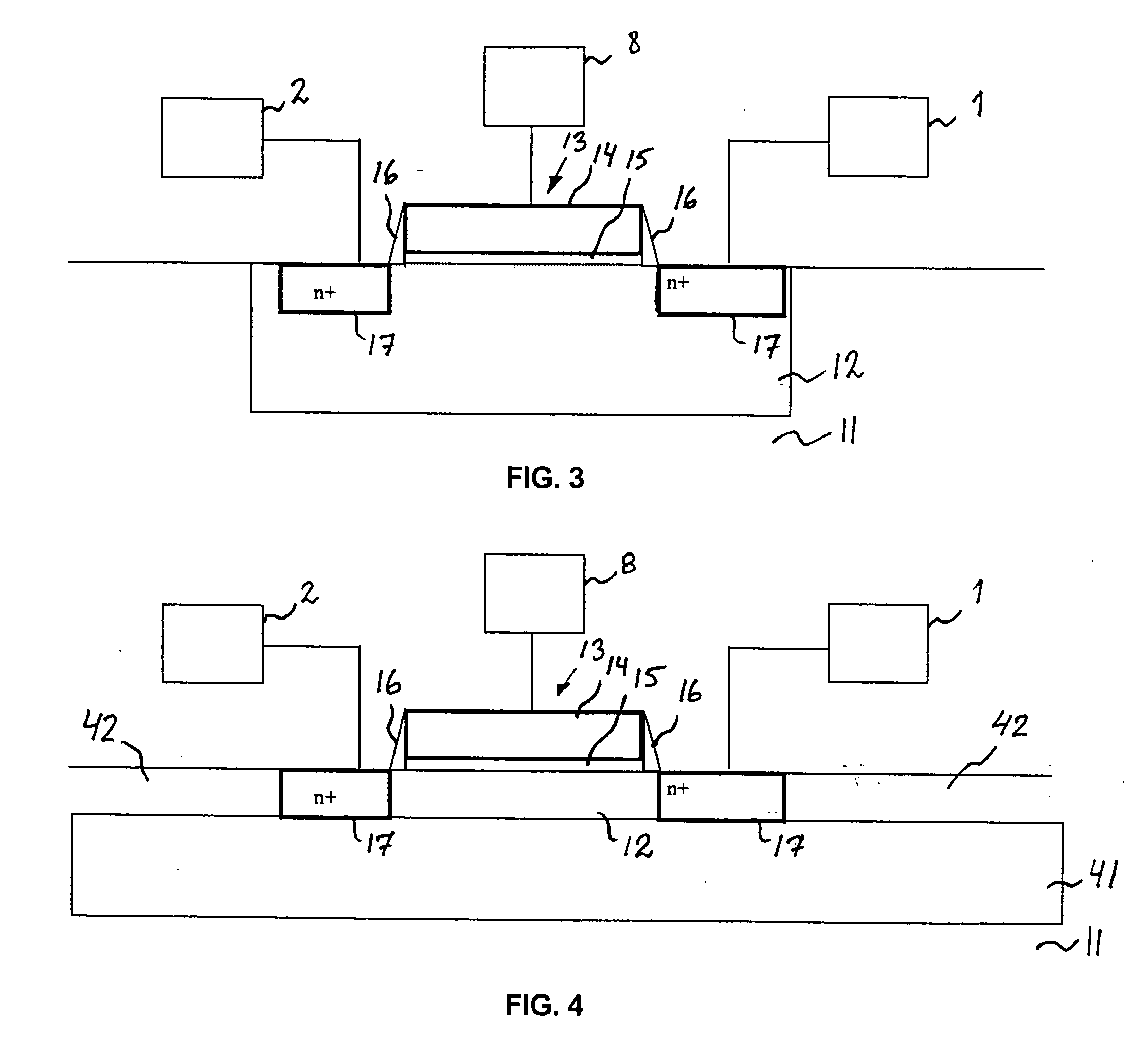 Device for ESD protection of an integrated circuit