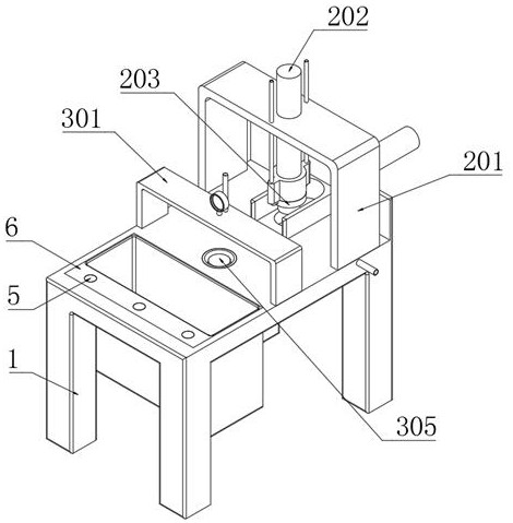 Production equipment convenient for sealing element test