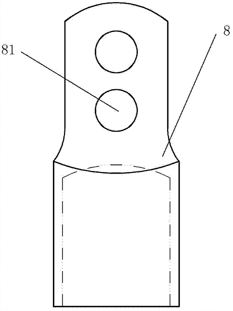 Diameter-expanding cable