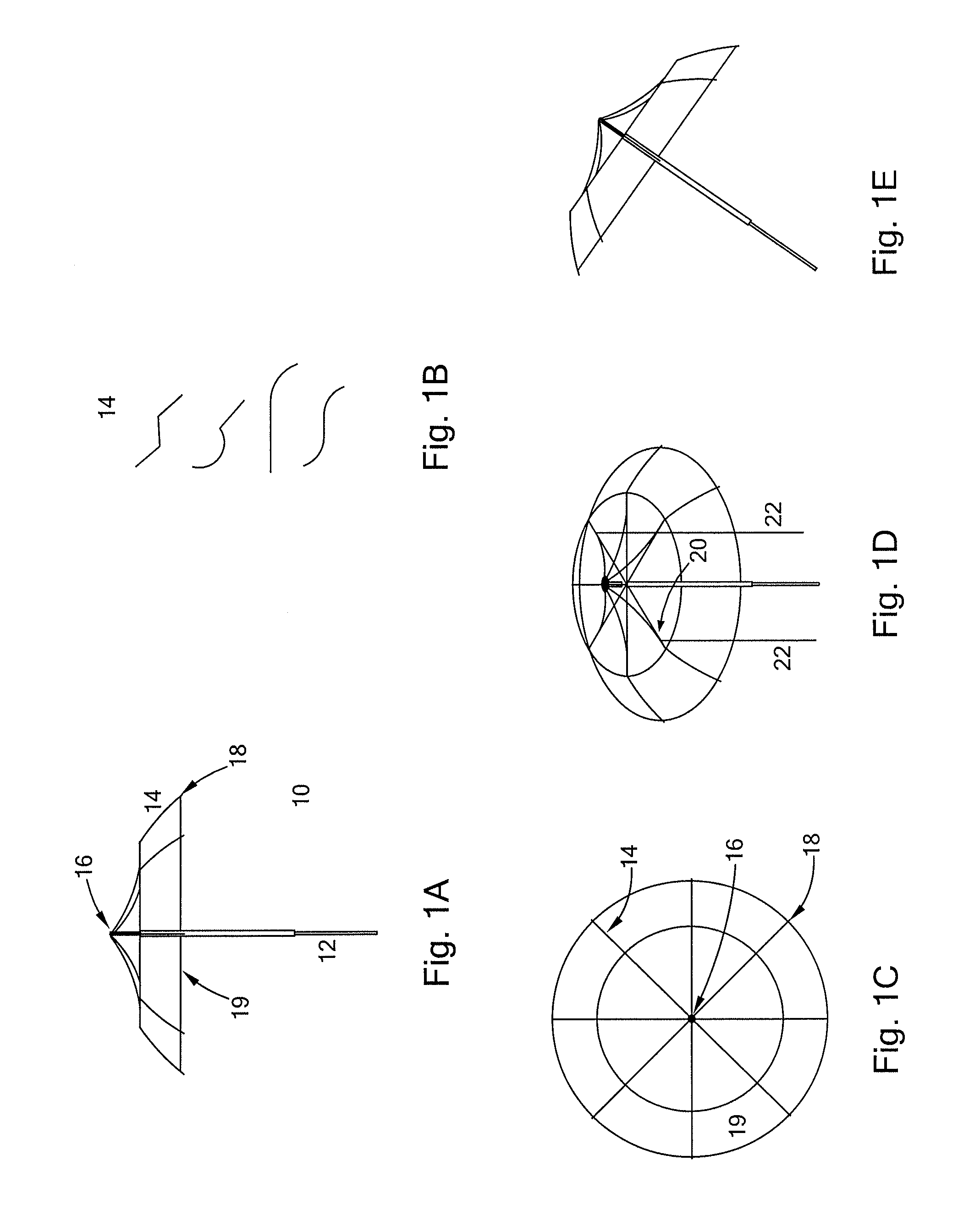 Umbrella inferior vena cava filter retrieval device