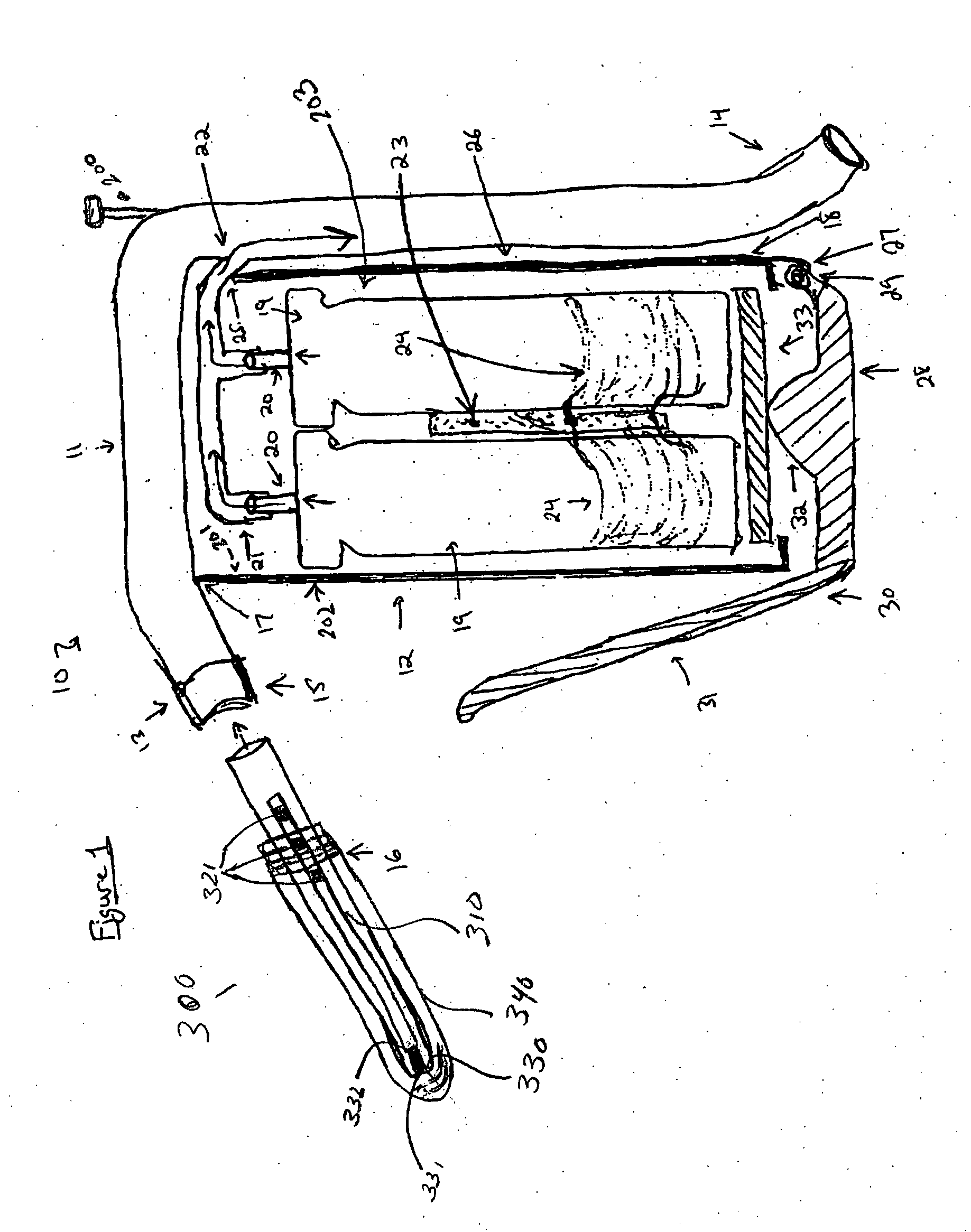 Portable suction device