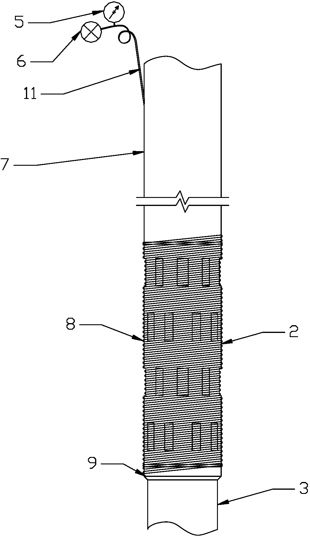 Temperature controller device capable of measuring frost heaving pressure